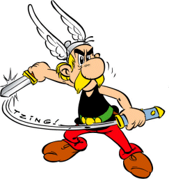 Asterix - Illustration du site Asterix.com